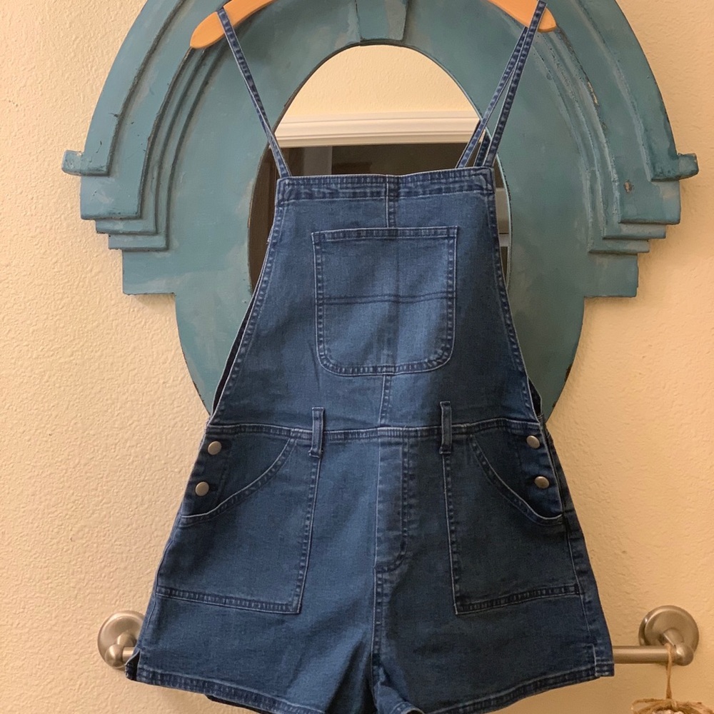 BB DAKOTA DENIM SHORTALLS